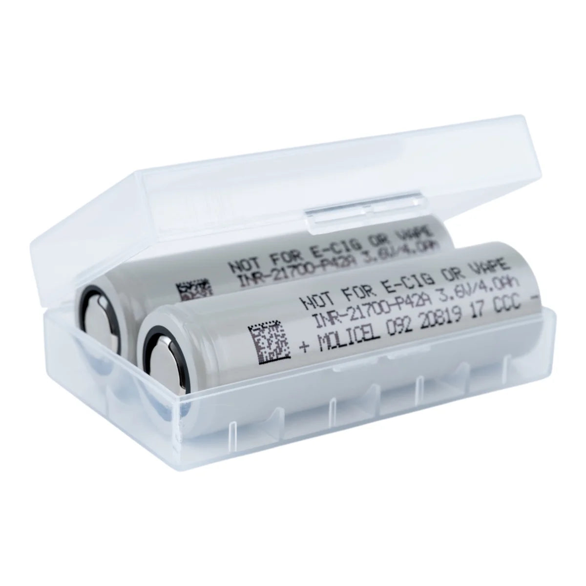 DNT Optics Flat Top Battery in case