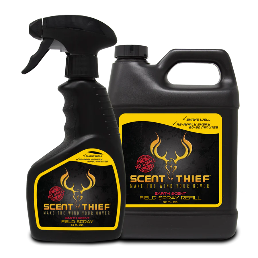 Scent Thief Combo Pack Field Spray 12oz & Refill 32oz