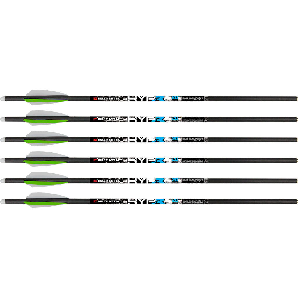 KI Hypr Carbon Lite 20" bolts .003 6 pk