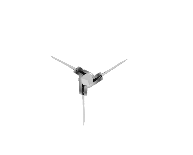 Rage Tyrant 3 Blade 100 grain 3pk Vertical Bow