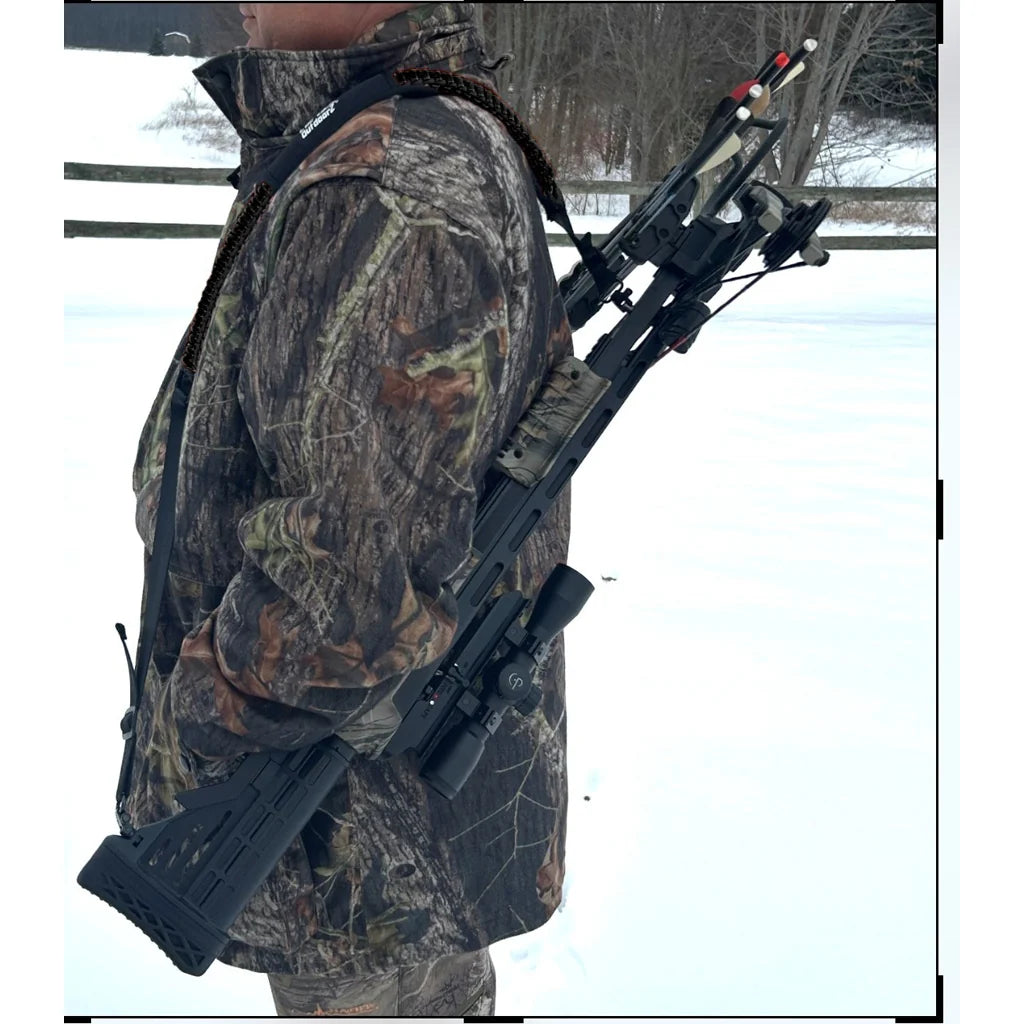 LOC OutdoorZ Pro HuntR Bow Carry Sling Black