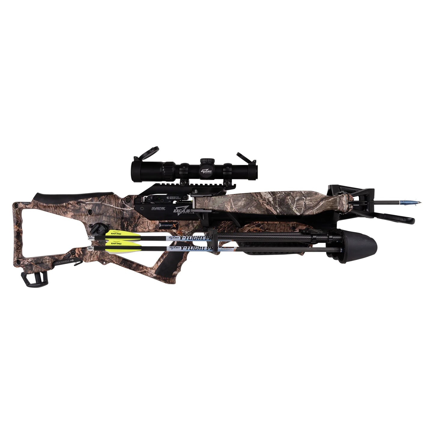 Excalibur Hybrid X Mossy Oak DNA w/Overwatch Scope