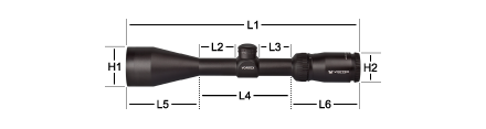 Vortex Crossfire ll 3-9x50 V-Plex