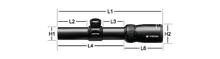 Vortex Crossfire II - 1-4x24 w/ V-Brite