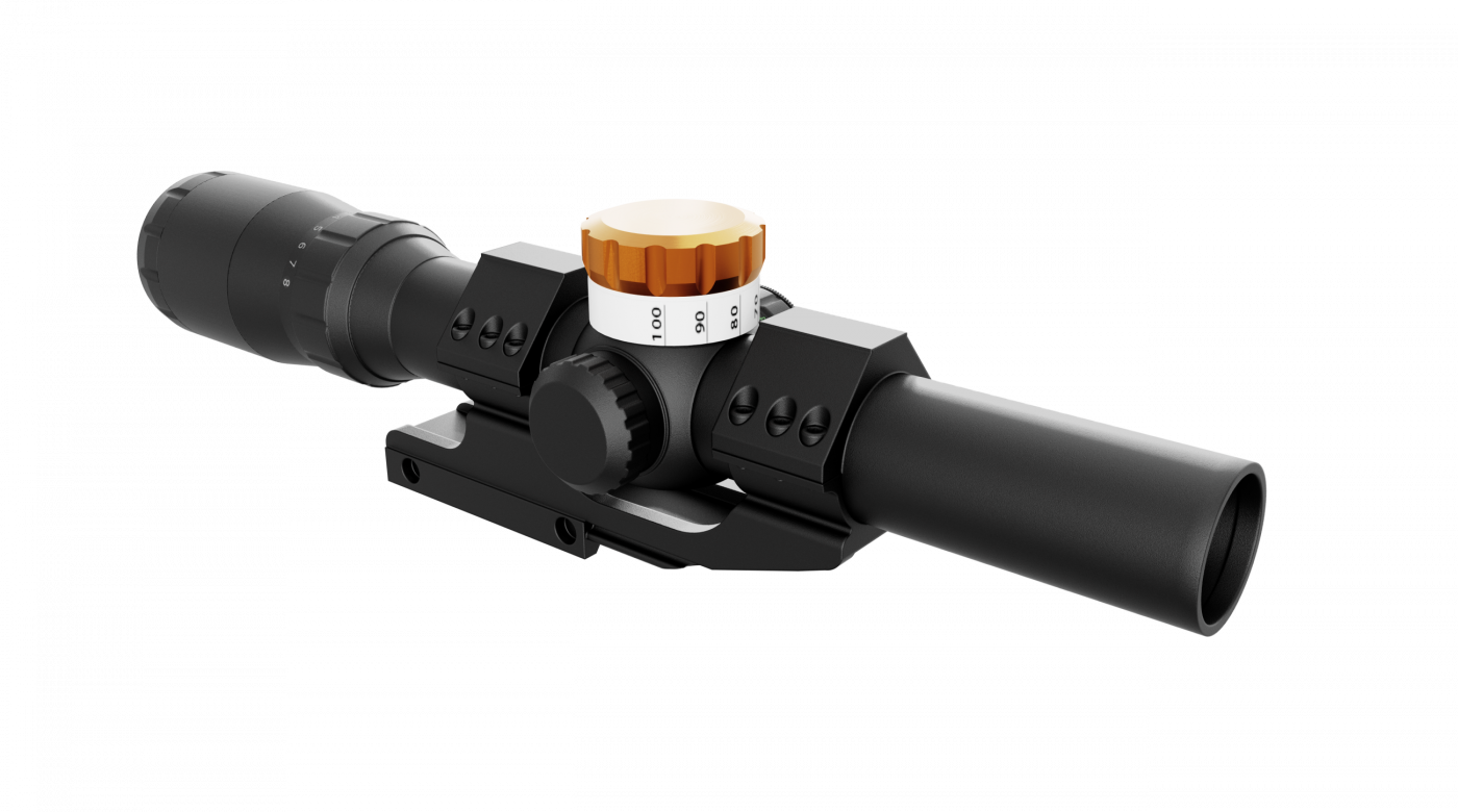 Ravin 1-8x24 Adjustable Turret Scope