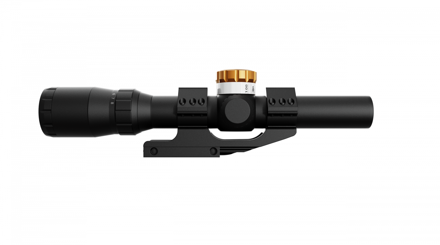 Ravin 1-8x24 Adjustable Turret Scope