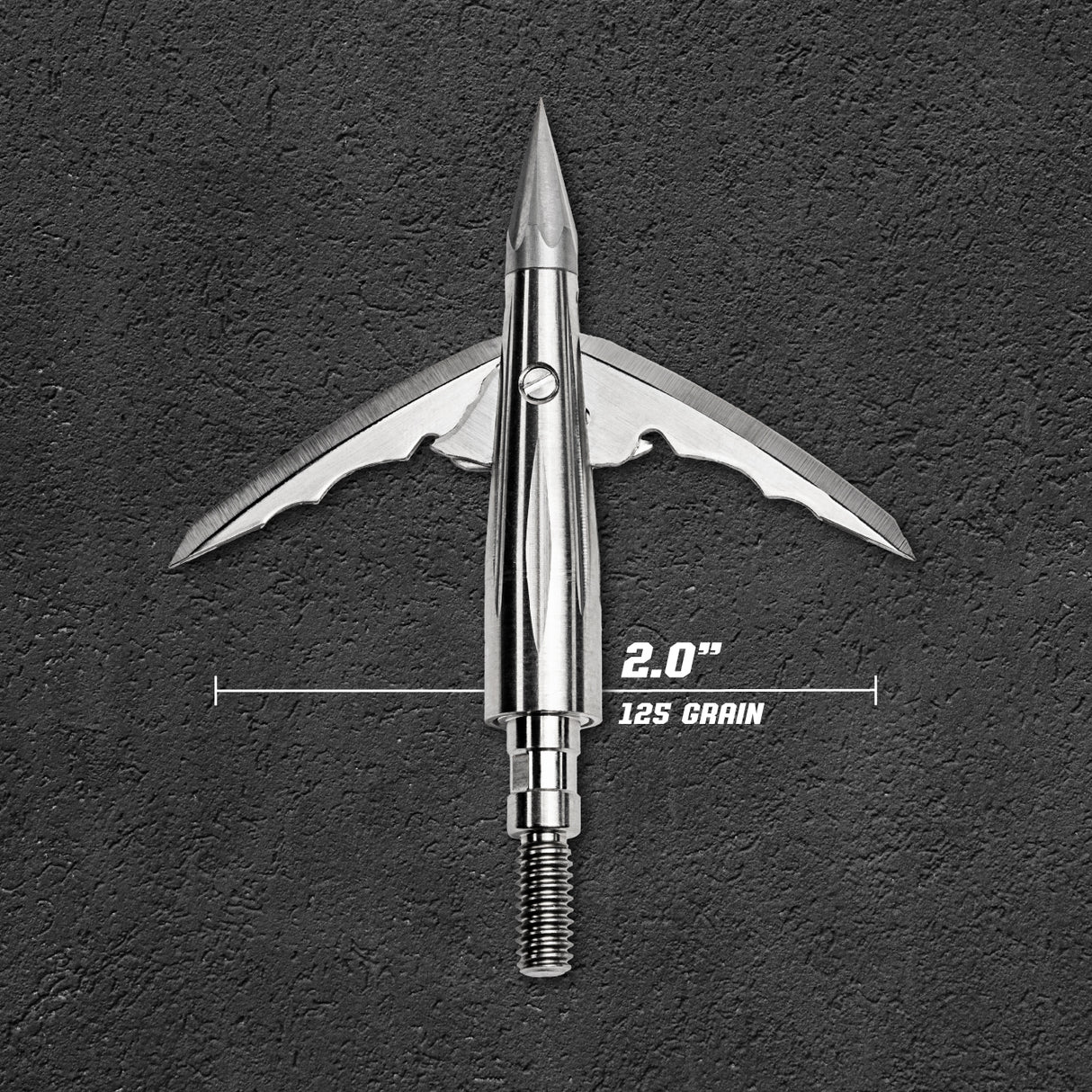 Beast 125gr 2.0 3pk Titanium Broadheads