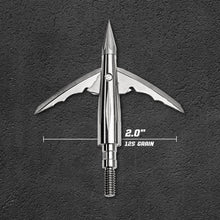 Beast 125gr 2.0 3pk Titanium Broadheads