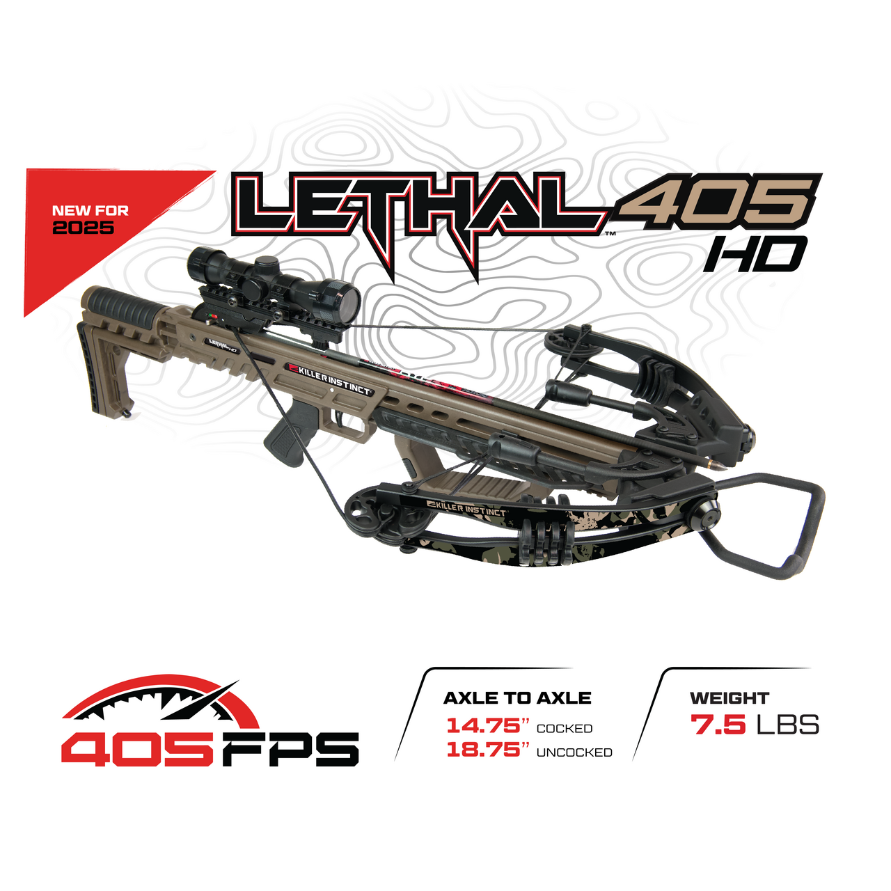 Killer Instinct Lethal 405HD Crossbow Kit - Borkholder Archery