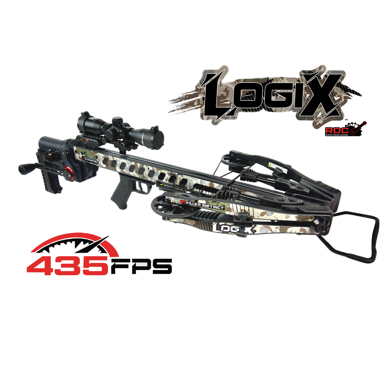 Killer Instinct LOGIX™ 435 RDC CROSSBOW KIT - Borkholder Archery